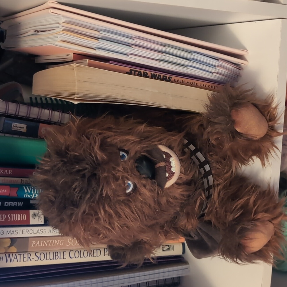 Cute Weighted Chewbacca Bookend